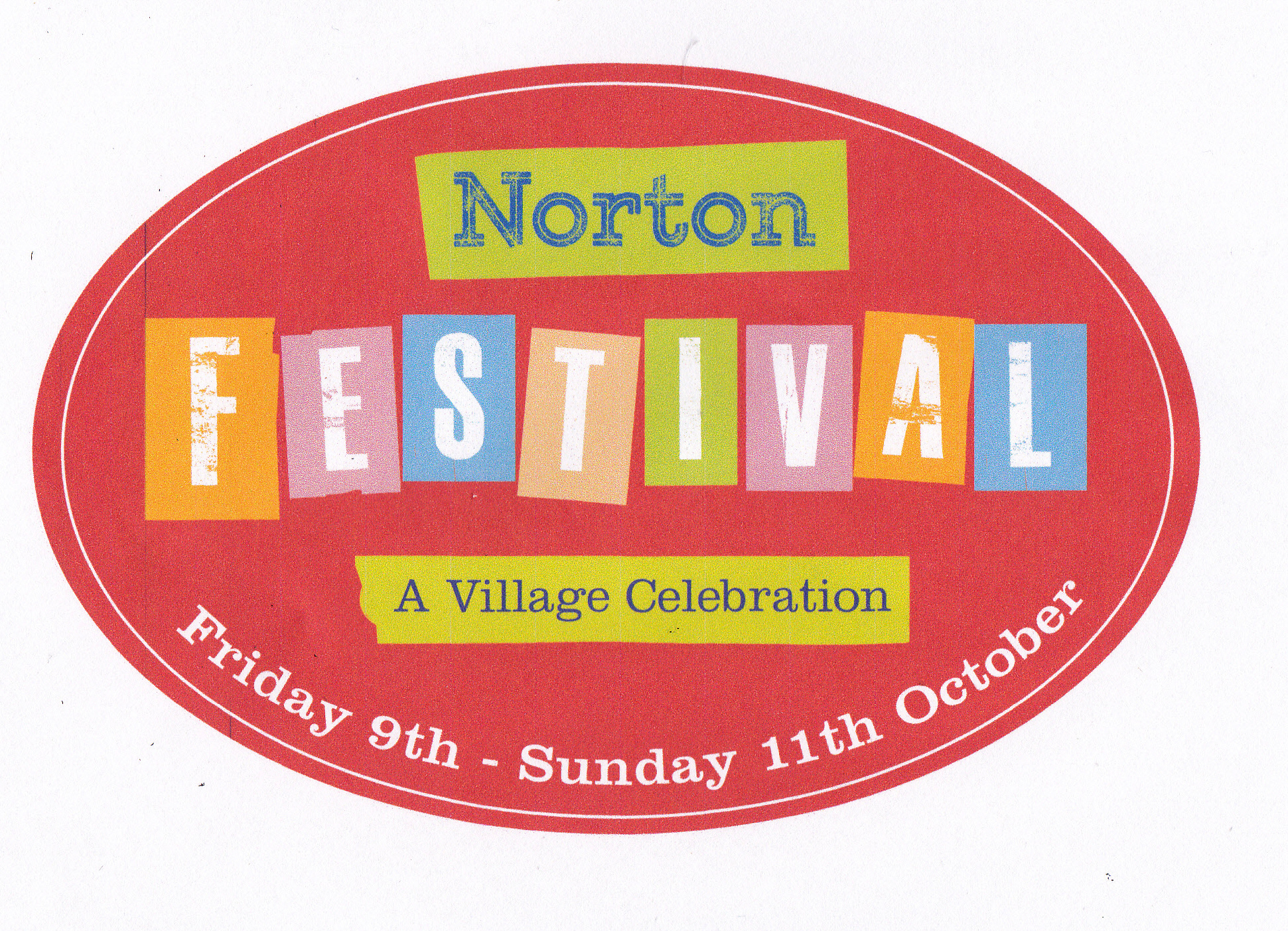 Norton Festival Sticker